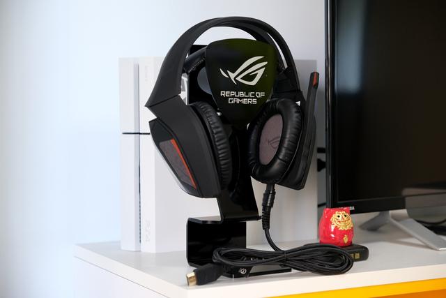 ROG百夫长7.1 游戏耳机评测，七百价位+外置独立声卡