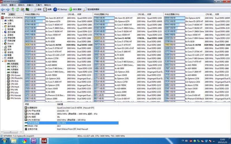 金士顿Savage 2400 16G  XMP一键超频评测