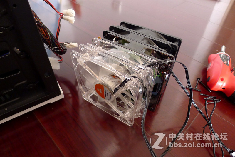 金河田超越荣耀版机箱散热大改造