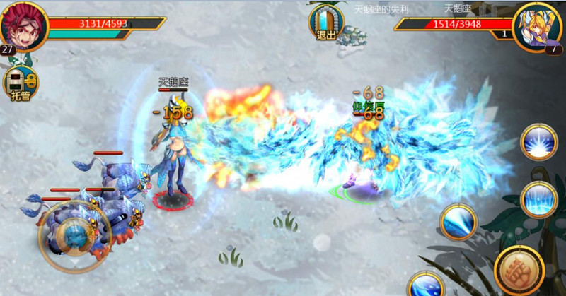 女神的斗士v1.35免激活注册版 极致爽快的热血动作