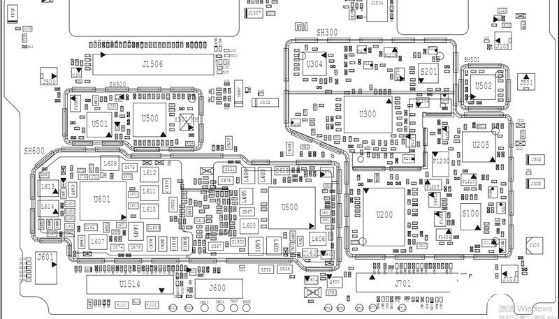 小米NOTE2/NOTE3/小米PLAY手机维修图纸 主板线路图 电路原理图纸 主板位置图纸