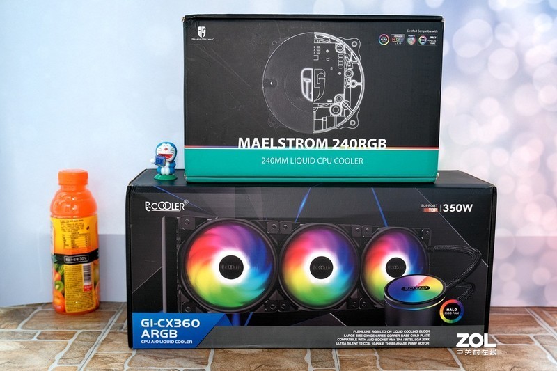 熄灭火焰山的挑战！颜值360水冷比240水冷强多少？——超频三 凌镜360一体式水冷评测
