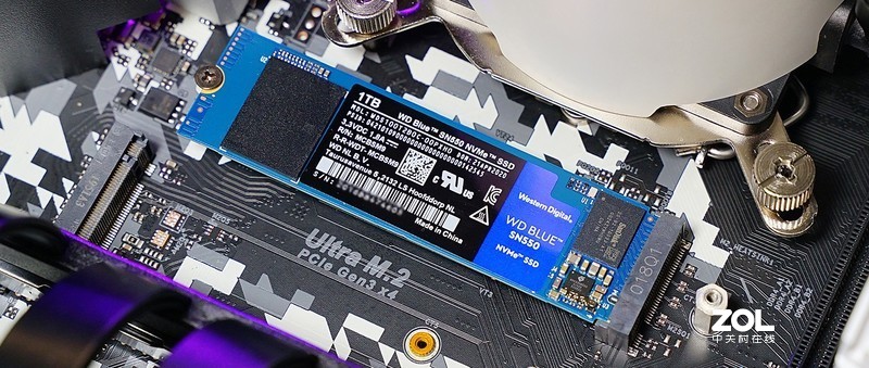 intel十代还得用PCIe3.0SSD啊！WD Blue SN550 NVMESSD 1TB上机分享