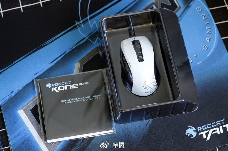 【單擺出品】冰豹Kone Pure夜枭-熊猫版 游戏鼠标评测