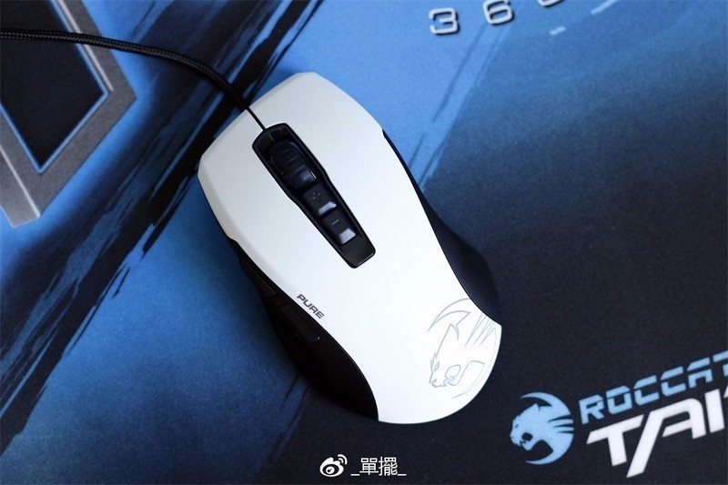 【單擺出品】冰豹Kone Pure夜枭-熊猫版 游戏鼠标评测