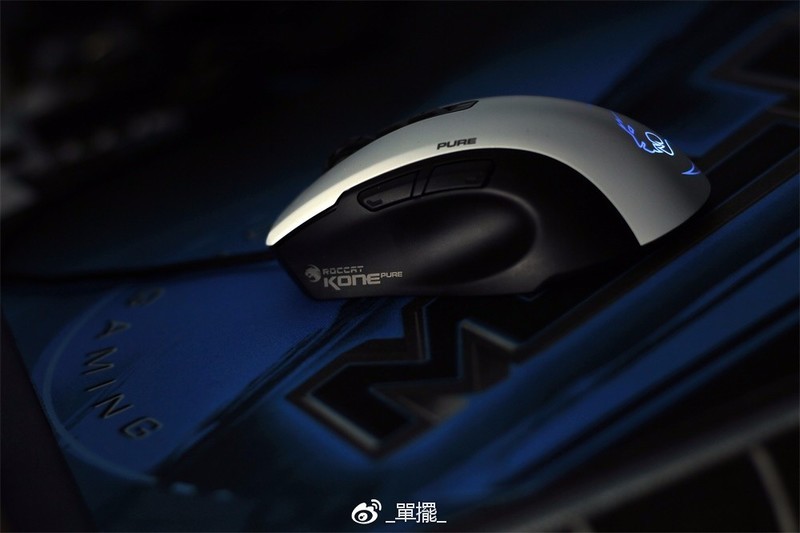 【單擺出品】冰豹Kone Pure夜枭-熊猫版 游戏鼠标评测
