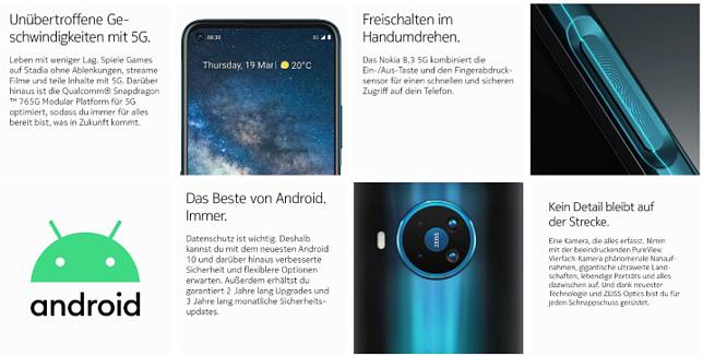 也搭S765G：Nokia 8.3 5G 国外售价流出