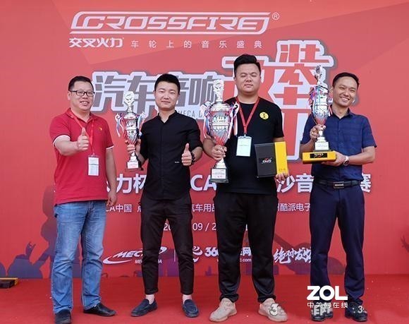 马自达CX-4改装卓美音响 夺得MECA长沙赛事冠军
