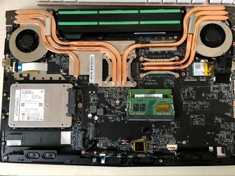 微星GL62m低配游戏本换屏改造