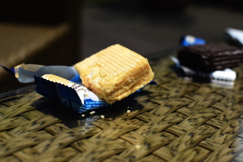 原产俄罗斯 浓香酥脆 阿孔特威化饼干