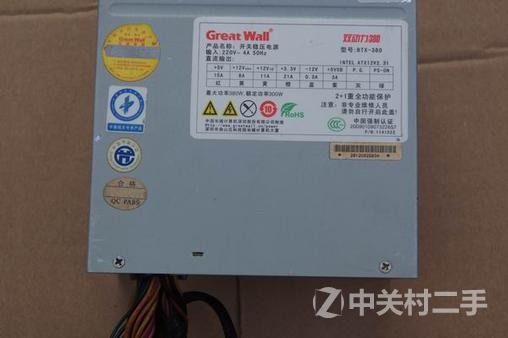 出长城双动力BTX380，额定300W电源