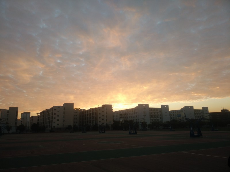 早上的学校