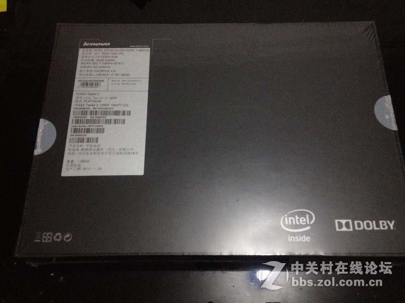 联想YOGA Tablet 2-1050F 全新未拆，全国联保，京东2499，现在1900超低价出售！
