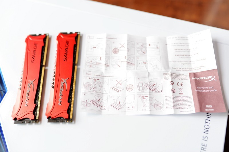 HyperX savage 野性风骚红，ROG GTX970霸道攒机作业