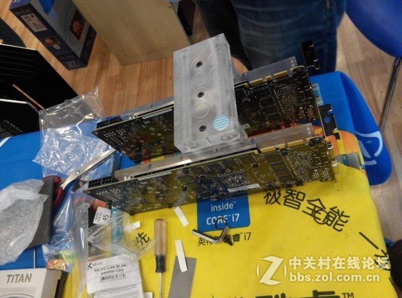 I7-5960X 迎广怪兽! R5E! 双华硕黑泰坦！全定制水冷！ 样机！出！出！出！