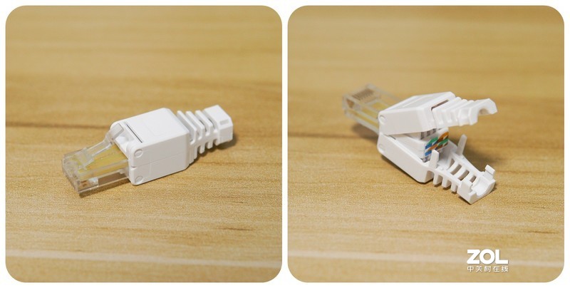 接网线一学就会 毕亚兹免工具水晶头使用体验