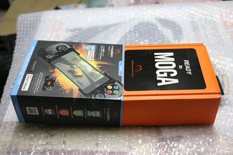 【MOGA ACE游戏手柄试用】开箱与iPhone5完美结合