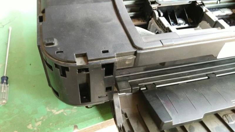 独家：佳能打印机 IX6580 刮蹭纸张通病的元凶以及拆机方法！