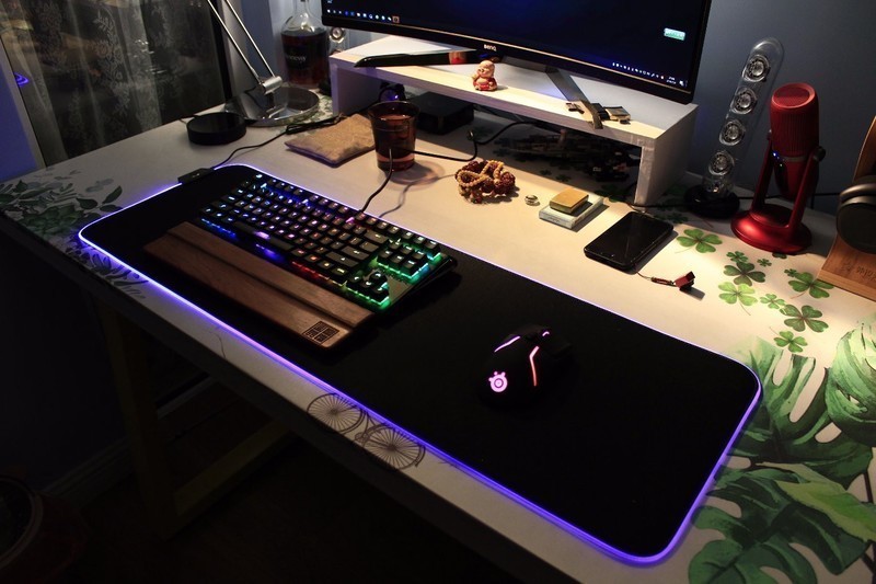 【單擺出品】赛睿QCK系列RGB鼠标垫隆重登场