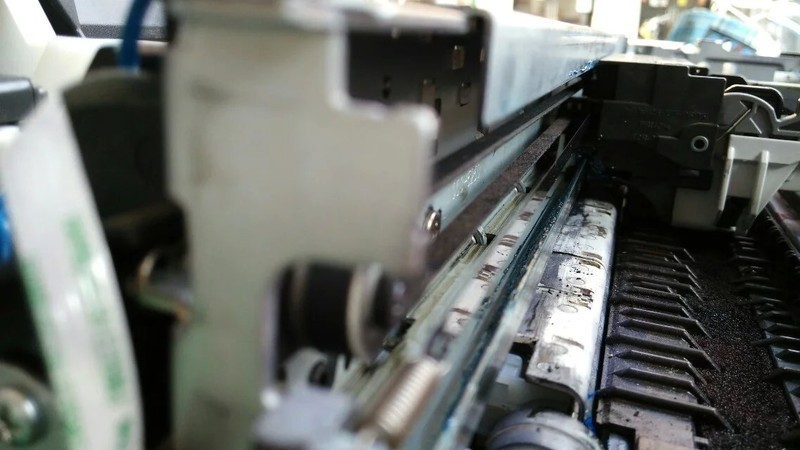 独家：佳能打印机 IX6580 刮蹭纸张通病的元凶以及拆机方法！