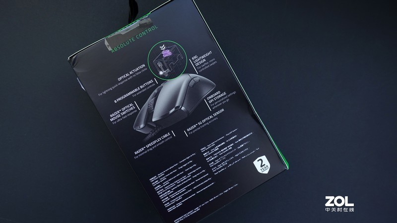 轻而不飘——Razer Viper毒蝰电竞鼠标详细体验