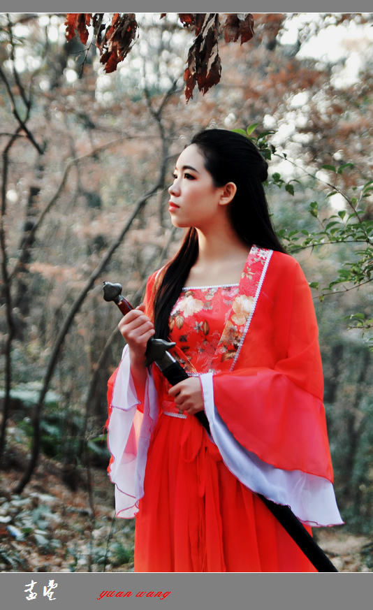 佩剑女侠__古装人像外拍-中关村在线摄影论坛