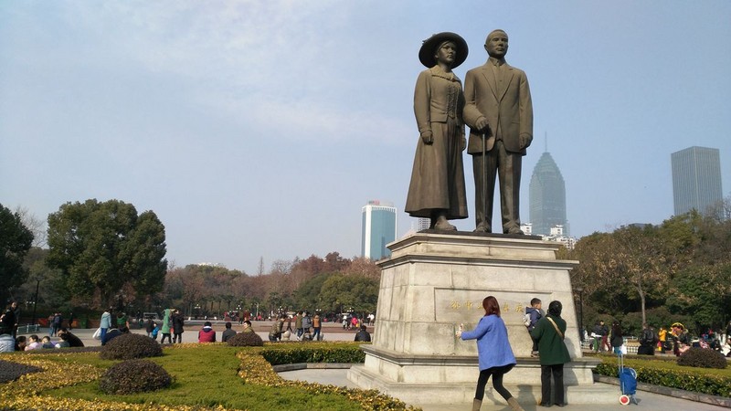 带上华为G7领略武汉唯美冬日