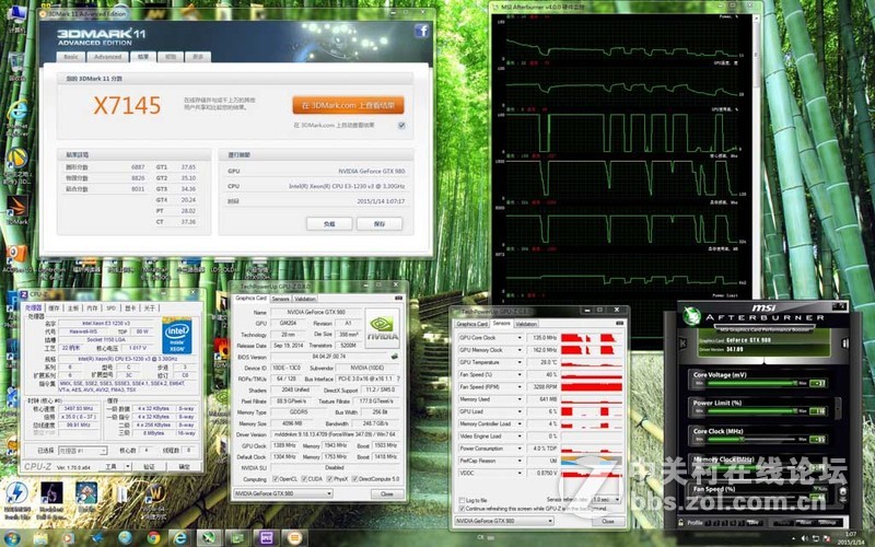 小超怡情 GTX980 HOF 超频测试