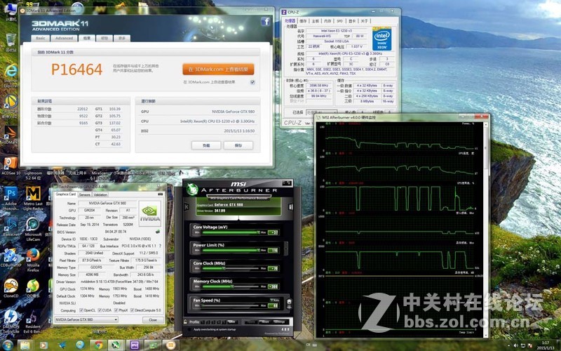 小超怡情 GTX980 HOF 超频测试