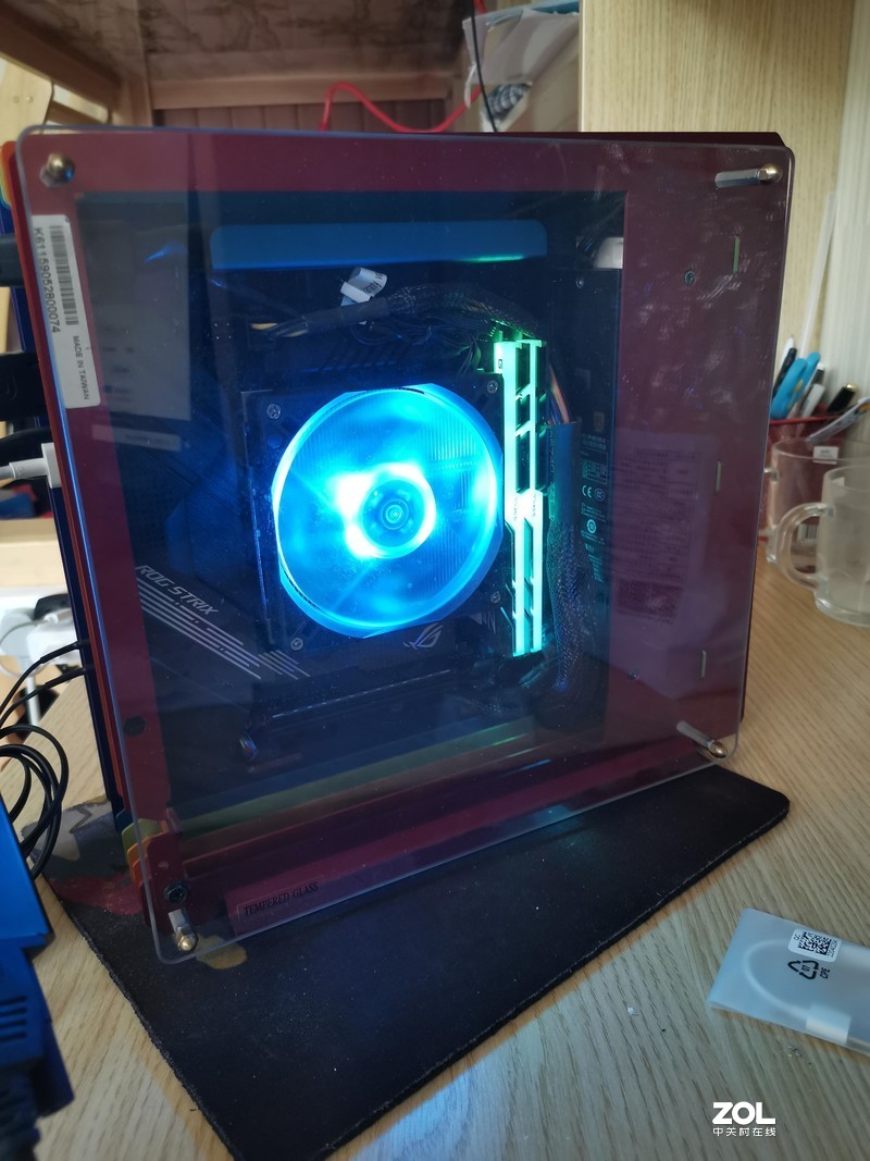 迎广H-FRAME mini 彩虹版装机 大神帮我看看内存频率为啥是2133