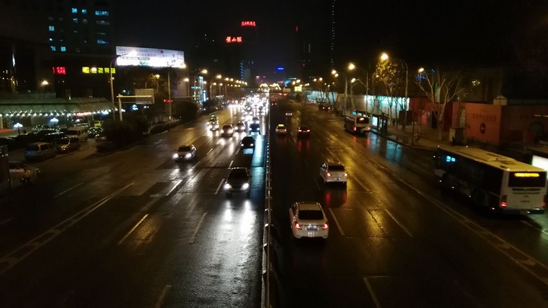 带上华为G7领略武汉唯美冬日