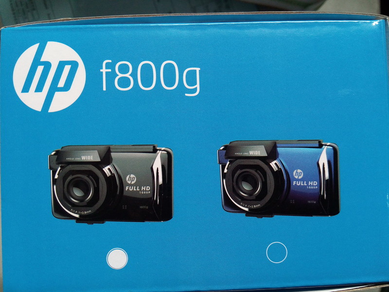 惠普 F800G行车记录仪  试用之一邂逅“小精灵”