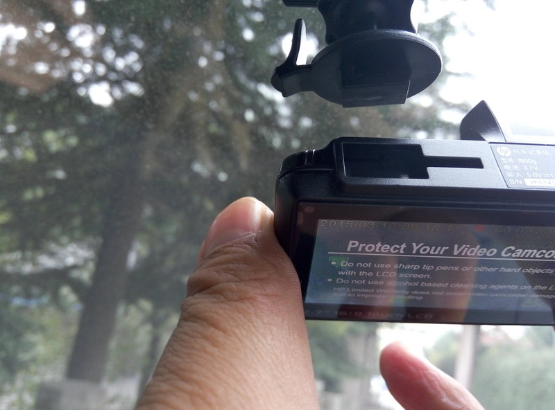 惠普 F800G行车记录仪  试用之一邂逅“小精灵”