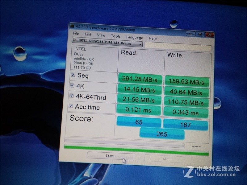 dell inspiron 3420更换硬盘---intel ssd530 120G实测篇