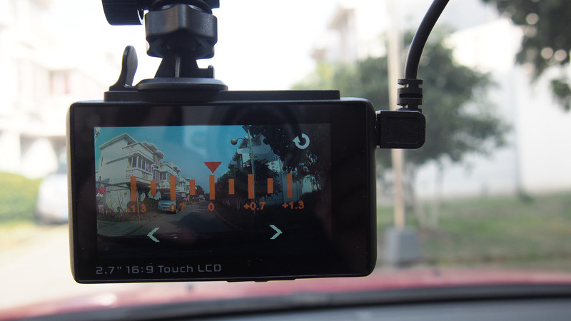 【惠普 F800G行车记录仪  试用二】功能强劲 一触即发