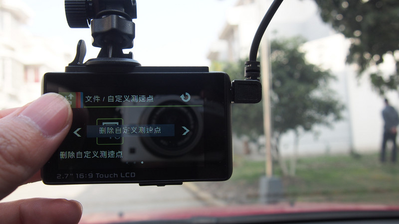 【惠普 F800G行车记录仪  试用二】功能强劲 一触即发