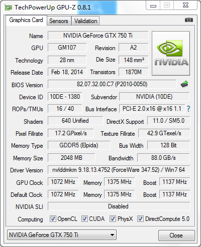 我的映众750ti！！