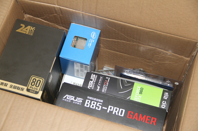开学季装新机，I5 4590 中端甜点GTX960网购归来