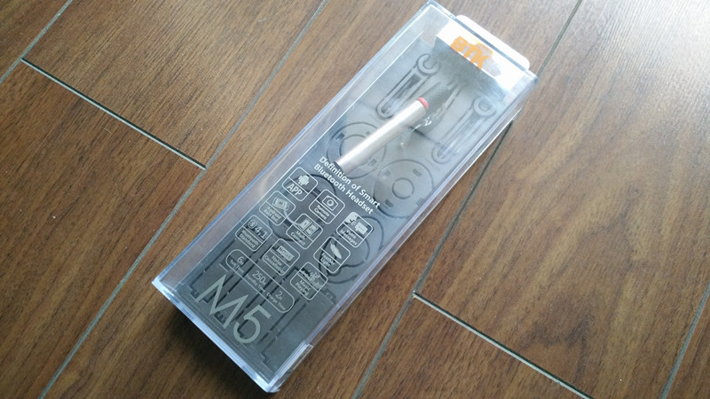 【BTK M5蓝牙耳机  试用之开箱】