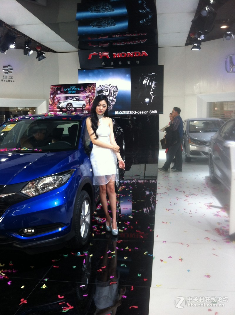 2015年富华车展车模