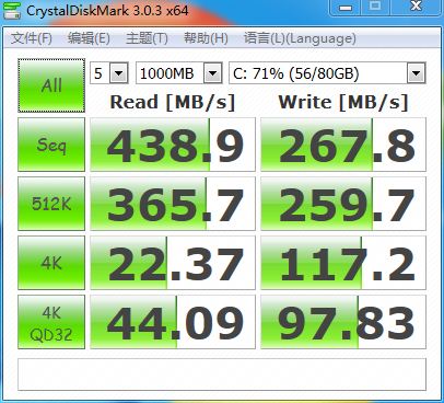 机械硬盘换成SSD后，提升相当大
