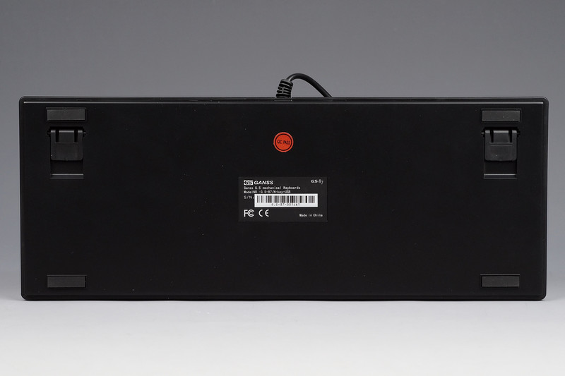 简约低调 GANSS G.S-87 机械键盘 体验分享