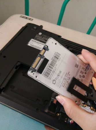 图文详情 G150SG光驱位改装及速度评测