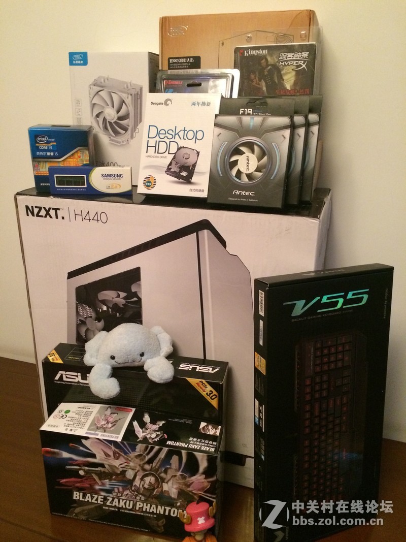 【纯白的诱惑】H440!!!超值攒机出逼格!!!!