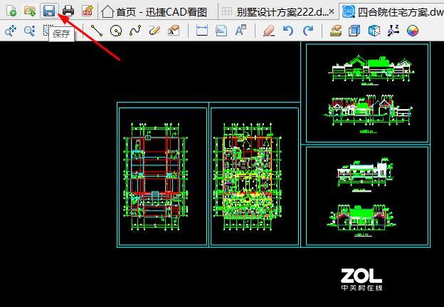 CAD看图打开查看的图纸怎么设置三维视图显示？