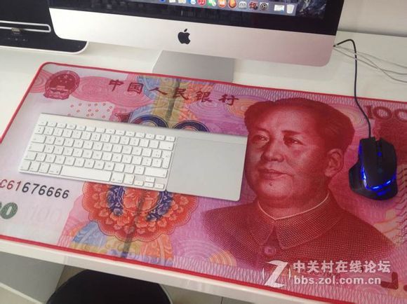 亮瞎眼的毛爷爷镇桌！