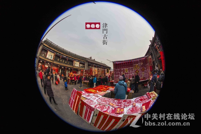 鱼眼看津门古街－真正的全画幅搭配鱼眼8-15哦