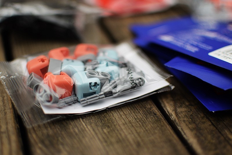 9.9元盲盒开拆 小米多彩指尖积木