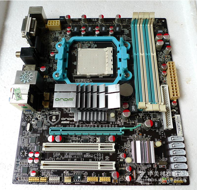 冲新昂达a88gs128m魔固版a880g主板am3ddr3集成显卡小板