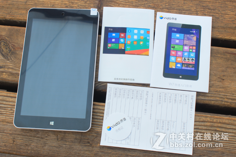 原道W7平板WIN8安卓双系统评测，单手握持，随身携带